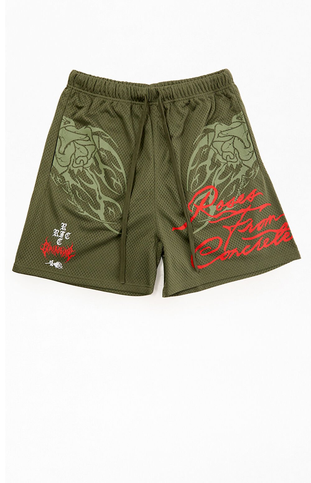 0172460120062NEW_00_031-1.jpg Civil We Came From Concrete Mesh Shorts - Image 1