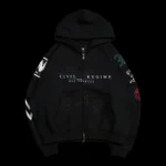 Black Rose RFC Destroy Hoodie in Black