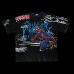 Team Spidey American Classic Oversized Tee in Vintage Black