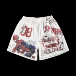 Team Spidey Thorns Baggy Shorts in Butter