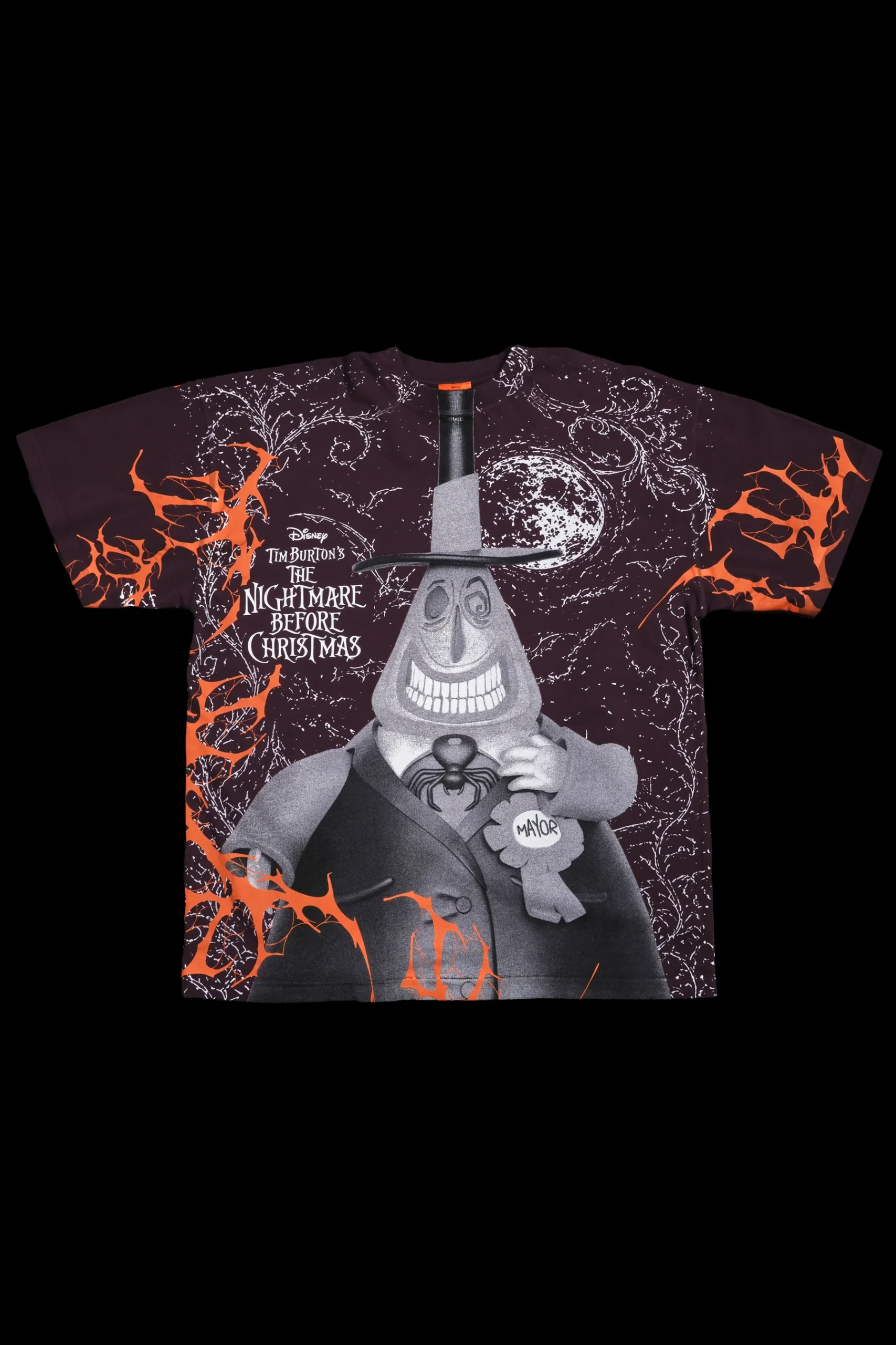 37TEES-NIGHTMAREcopy-scaled-1.webp The Mayor American Classic Oversized Tee in Midnight Purple - Image 1