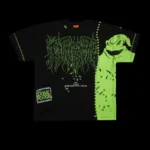 Bug Off American Classic Oversized Tee in Black
