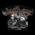 Chaos Lock Shock Barrel American Classic Oversized Tee in Vintage Black