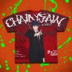 Aki's Chaos American Classic Oversized Tee in E-Red