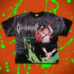 Power's Rage SBS 199X Oversized Tee in Vintage Black