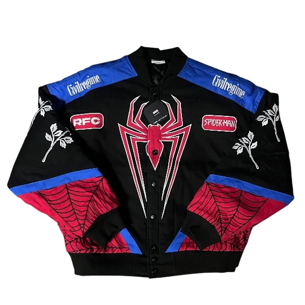 CatalogoEdit2-2025-12-27T165628.464_grande-29.webp Civil Regime x Marvel Spider-Man – Varsity Jacket - Image 1